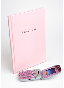 The Birthday Book - Pastel Pink